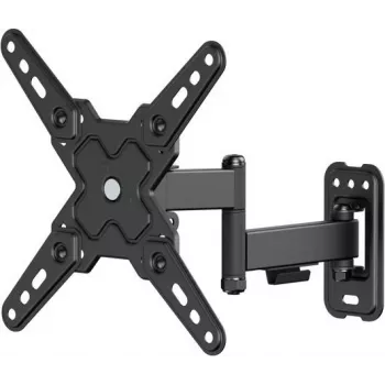 WENTRONIC Goobay FULLMOTION (S) Suporte de parede para TV para ecrãs de 19-43 polegadas, 20 kg, Full-Motion, orientável, inclinável, VESA até 200x200, Preto 79762