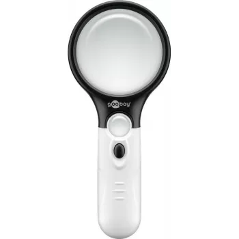WENTRONIC Goobay Lâmpada de lupa LED 3x/4,5x, branca 41255