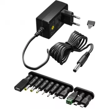 Wentronic Goobay Carregador Micro-USB 1 A, Preto, Cabo 1,5 m – Fonte de Alimentação Compacta para Smartphones e Pequenos Dispositivos (49529)