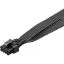 Wentronic Goobay cabo distribuidor de alimentação PCIe 8 pinos para duplo 6+2 pinos 20cm 59714