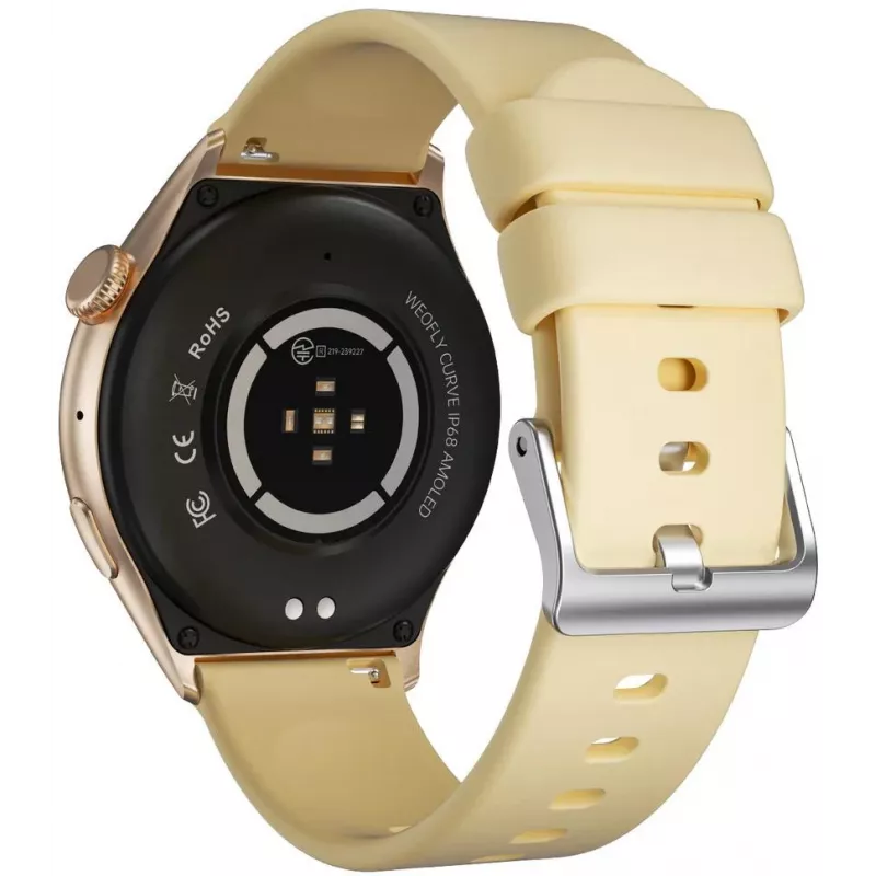 WEOFLY Curve Smartwatch Dourado