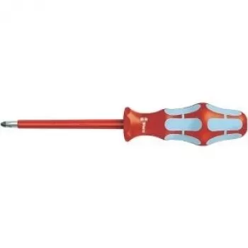 Wera 05022734001 Conjunto de chaves de fendas Kraftform Plus Standard, 7 peças, fenda e Phillips, Lasertip, suporte de parede