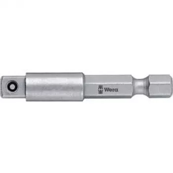 Suporte de pontas de troca rápida Wera 05050205001 Rapidaptor 1/4 polegadas hexagonal, magnético, 100 mm