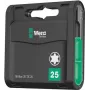 Wera conjunto Bit-Check de 20 peças, TORX TX 25, comprimento 25 mm, encaixe sextavado de 1/4 polegada, com porta-bits de troca rápida Rapidaptor 05057773001