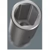 Conjunto de chaves de caixa Wera 3/8 inch com encaixe profundo em barra magnética, 9 peças, métrico, preto/verde
