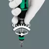 Wera 7445/46/47 conjunto de chaves de fendas dinamométricas, 27 peças (0,3-6,0 Nm) com suporte de pontas Rapidaptor, caixa têxtil 05350451001