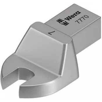 Wera 7700 Chave de boca de encaixe 17 mm, encaixe 9x12 mm, cromada 05078610001