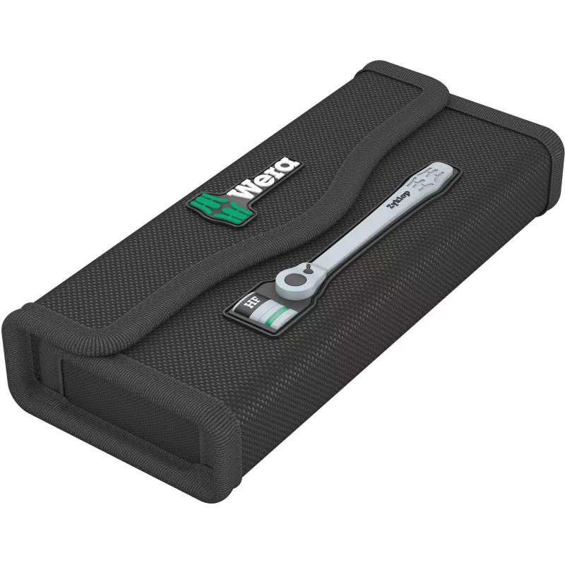Conjunto de chaves de caixa Wera 8100 SA 12 HF Zyklop 1/4 polegadas métricas, 13 peças com função de retenção, 05003756001