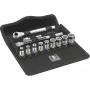 Conjunto de chaves de caixa Wera 8100 SA 12 HF Zyklop 1/4 polegadas métricas, 13 peças com função de retenção, 05003756001