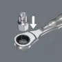 Wera 950 SPKL Chave em L Hex-Plus com ponta esférica, 6 mm, aço cromo-vanádio, acabamento BlackLaser 05003669001