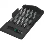 Wera Bit-Safe 61 Universal 1, 1/4 polegadas encaixe sextavado, conjunto de 61 pontas com pontas Tough-Absorbing e suporte universal de pontas 05057122001