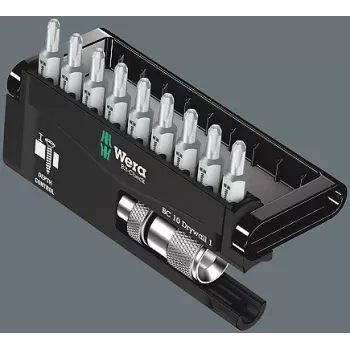 Wera Bit-Check 10 Drywall 1 Conjunto de pontas, 10 peças
