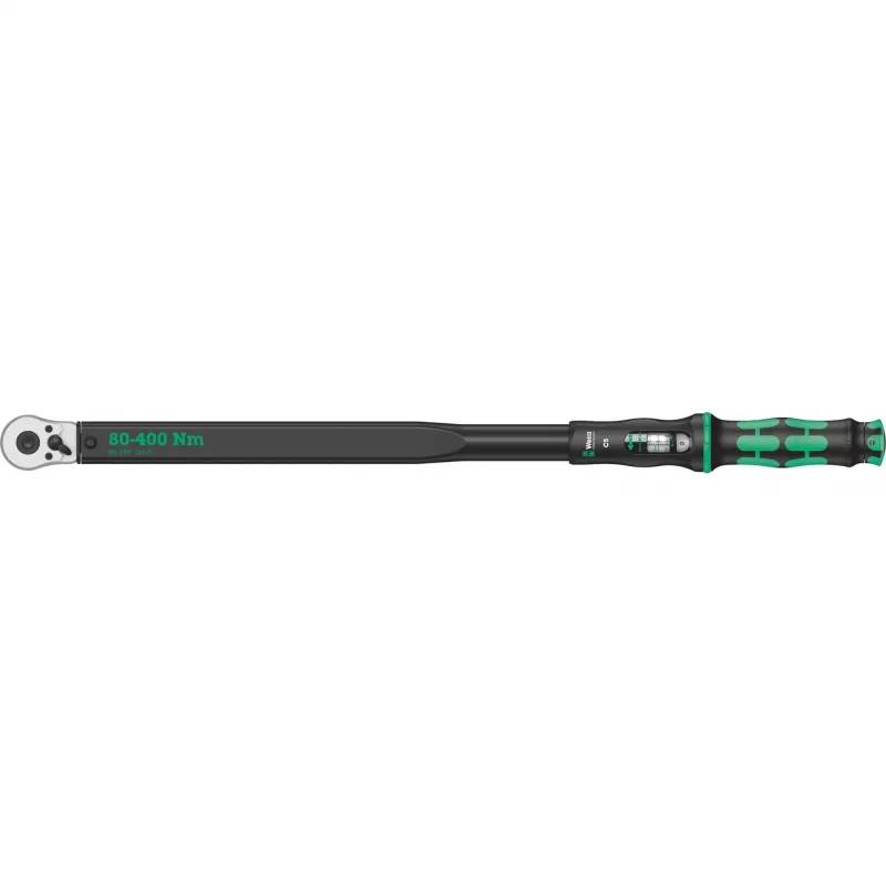 Chave dinamométrica Wera Click Torque C 5 - encaixe quadrado 1/2 polegadas, 25-250 Nm