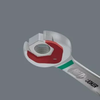 Wera Joker 6004 chave inglesa autoajustável em aço inoxidável 10-13 mm, cromado mate 05073277001