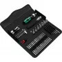 Wera Kraftform Kompakt H 1 Woodcraft punho de chave de fendas com 12 bits mistos - Hex, Phillips, Pozidriv, Torx
