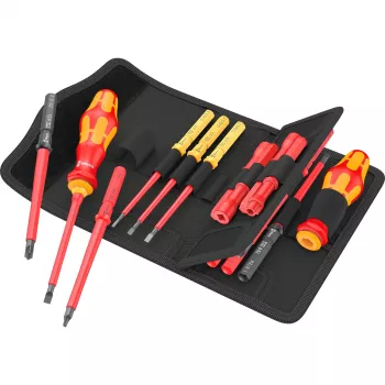 Wera Kraftform Kompakt VDE 18 Imperial 1 conjunto de lâminas intercambiáveis para eletricista (05006616001)
