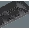Wera Kraftform Plus conjunto de 6 chaves de fendas com perfis fenda, Phillips e Pozidriv, Lasertip e suporte de parede