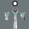 Wera barra magnética para chaves de caixa A Imperial 1/4 polegadas, 4 suportes, 05005420001