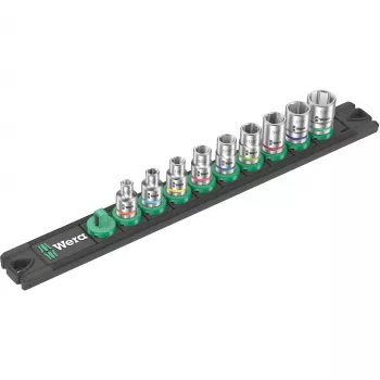 Wera barra magnética para chaves de caixa A Imperial 1/4 polegadas, 4 suportes, 05005420001