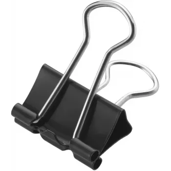 Westcott 12 molas de dobra preto 19 mm