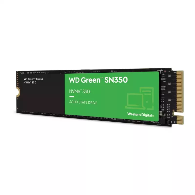 SSD Western Digital WD Green SN350 480 GB M.2 PCIe NVMe, TLC, 2400/1650 MB/s