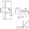 Whirlpool AMW 730 WH Micro-ondas de encastrar com grelhador, 31 L, 1000 W, branco