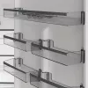 Whirlpool WHK2 6493 X4E frigorífico combinado com congelador em baixo, 490 l, No Frost, classe energética E, aço inoxidável