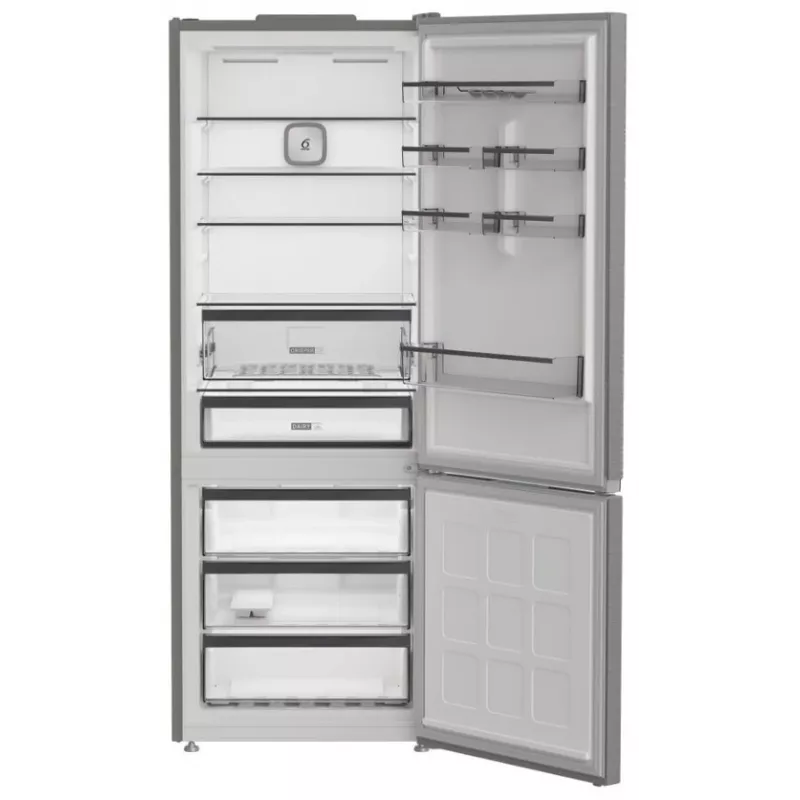 Whirlpool WHK2 6493 X4E frigorífico combinado com congelador em baixo, 490 l, No Frost, classe energética E, aço inoxidável
