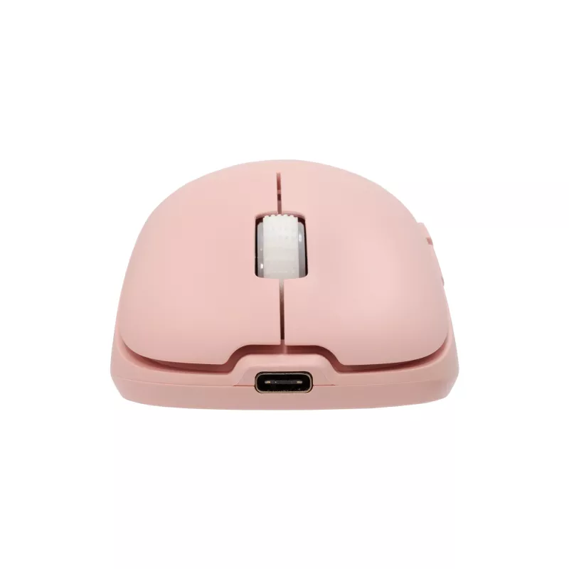Rato gaming sem fios White Shark AERO PINK (rosa, 10000 DPI, 2,4 GHz/USB-C)