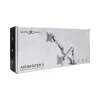 Suporte para dois monitores White Shark AKHENATEN-II GMS-3212 – mola a gás, fixação por grampo/por furo na mesa, 17-32