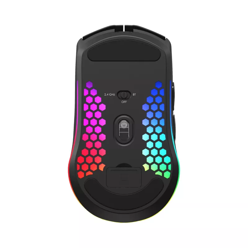 White Shark CADOR-B WGM-5020 Rato Gaming RGB com fio, preto
