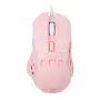 Rato gaming com fio White Shark ECTOR-P GM-5016, 6400 DPI, rosa