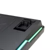 Teclado gaming mecânico White Shark EXCALIBUR-B TKL, KTT Wine Red Linear Hot-Swap, RGB por tecla, preto