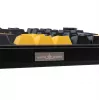 Teclado gaming mecânico White Shark EXCALIBUR-B TKL, KTT Wine Red Linear Hot-Swap, RGB por tecla, preto