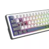 Teclado mecânico White Shark EXCALIBUR M (GK-009251) com switches Outemu Blue, iluminação RGB, layout US, branco