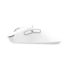 White Shark GAWAIN-W Rato gaming sem fios – 12000 DPI, bateria de 500mAh, 56g, branco