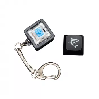 White Shark KEYCHAIN Promo Black Interruptores mecânicos
