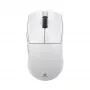 White Shark LUCAN-W WGM-5022 Rato gaming sem fios 12000 DPI, branco