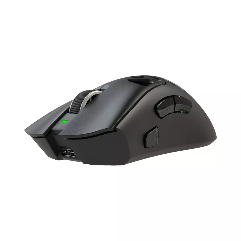 White Shark MORIEN WGM-5025 preto Rato gaming ótico com fios, 7200 DPI, 7 botões programáveis, iluminação RGB, destro