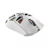 White Shark MORIEN WGM-5025 rato gaming tri-modo (BT / 2,4 GHz / com fio), 6200 DPI (até 12000), RGB, branco