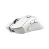 White Shark MORIEN WGM-5025 rato gaming tri-modo (BT / 2,4 GHz / com fio), 6200 DPI (até 12000), RGB, branco