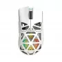 Rato gaming com fio White Shark MORIEN WGM-5025, até 12800 DPI, RGB, branco