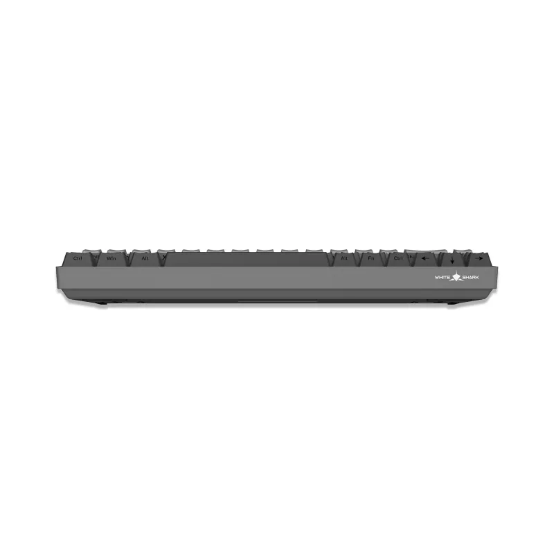 White Shark Nunchaku Teclado gaming mecânico TKL, cinzento, switch Outemu Blue, RGB hot-swap, com fio USB