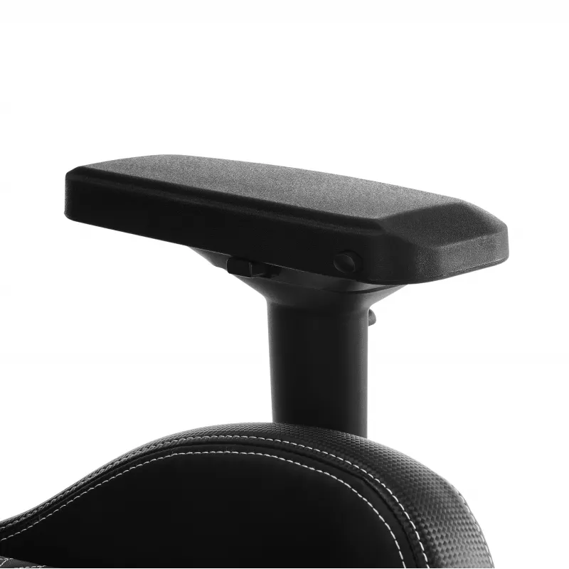 Cadeira gaming White Shark PHOENIX Gaming Chair Black – cadeira ergonómica em pele PU com encosto ajustável, elevador a gás classe 4, capacidade de carga 120 kg
