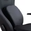 Cadeira gaming White Shark SPEEDWAY, pele PU preta, braços 2D, inclinação 180°