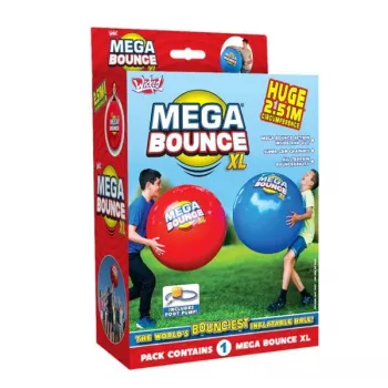 Wicked Vision Mega Bounce XL bola de brincar insuflável - 80 cm arco-íris
