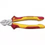Wiha 43458 Professional electric Alicate de corte diagonal 160 mm, DynamicJoint, vermelho/amarelo