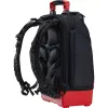 Wiha 45528 conjunto de mochila de ferramentas para eletricista, 28 peças, 385 x 260 x 530 mm, preto/vermelho