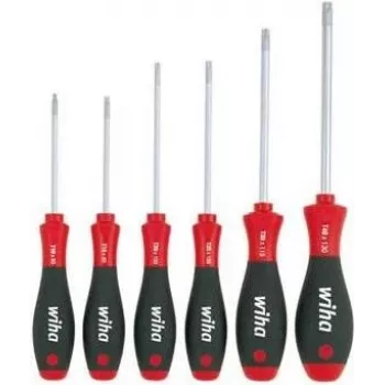 Wiha SoftFinish Conjunto de chaves de fendas TORX, 6 peças (T10-T40) 27746