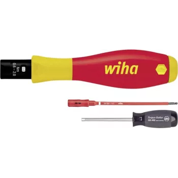 Wiha TorqueVario-S Electric chave de fendas dinamométrica ajustável 2,0-7,0 Nm VDE isolada